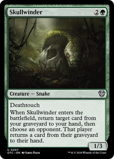 Skullwinder (Commander: Outlaws of Thunder Junction) Near Mint