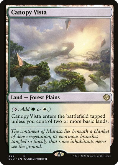 Canopy Vista (Commander 2022 Starter Decks) Near Mint