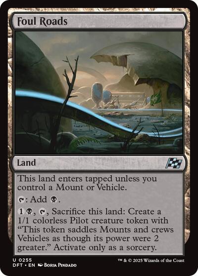 Foul Roads (Aetherdrift) Near Mint Foil