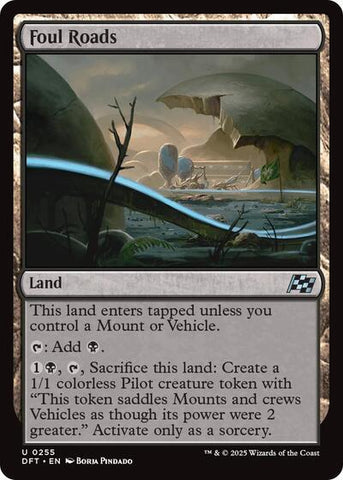 Foul Roads (Aetherdrift) Near Mint Foil