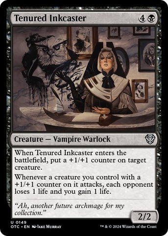 Tenured Inkcaster (Commander: Outlaws of Thunder Junction) Near Mint