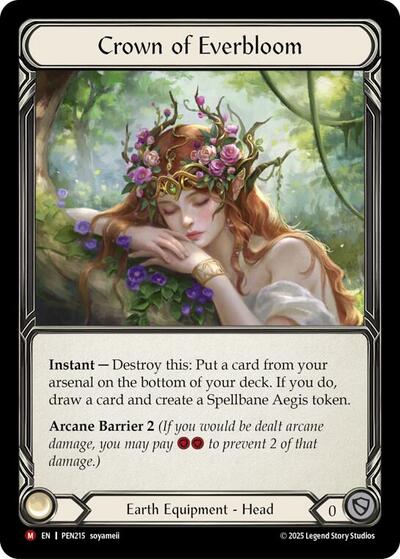 Crown Of Everbloom (Compendium of Rathe) Near Mint Cold Foil