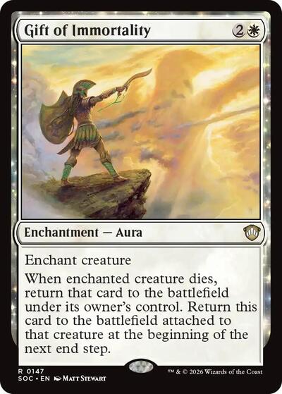 Gift of Immortality (Commander: Secrets of Strixhaven) Near Mint
