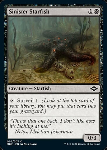 Sinister Starfish (Modern Horizons 2) Near Mint Foil