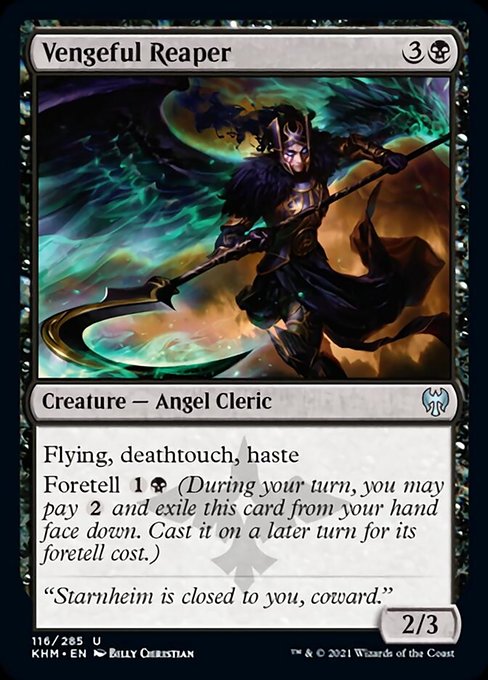 Vengeful Reaper (Kaldheim) Near Mint Foil
