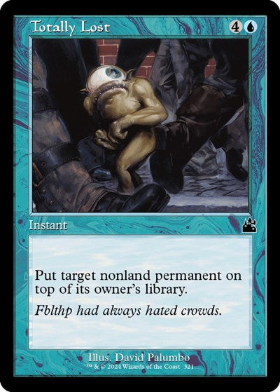 Totally Lost (Retro Frame) (Ravnica Remastered) Near Mint