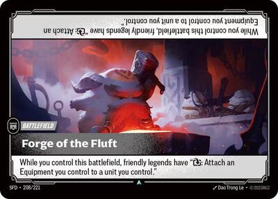 Forge of the Fluft (Spiritforged) Near Mint Foil