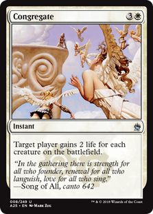 Congregate (Masters 25) Near Mint