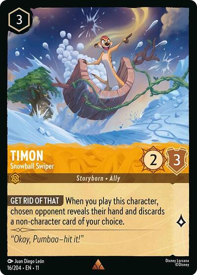 Timon - Snowball Swiper (Winterspell) Near Mint