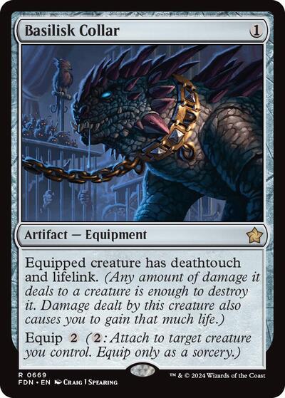 Basilisk Collar (Foundations) Near Mint
