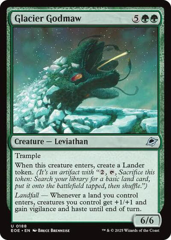 Glacier Godmaw (Edge of Eternities) Near Mint