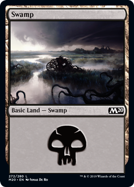 Swamp (272) (Magic 2020 Core Set) Near Mint Foil