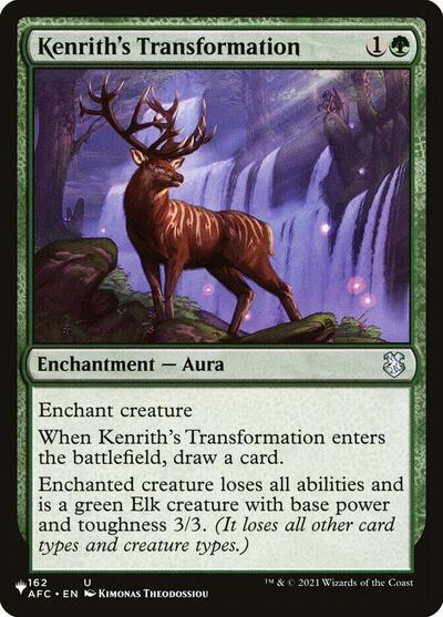 Kenrith's Transformation (The List) Near Mint