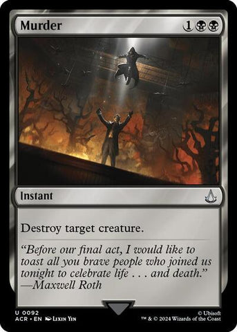 Murder (Universes Beyond: Assassin's Creed) Near Mint Foil