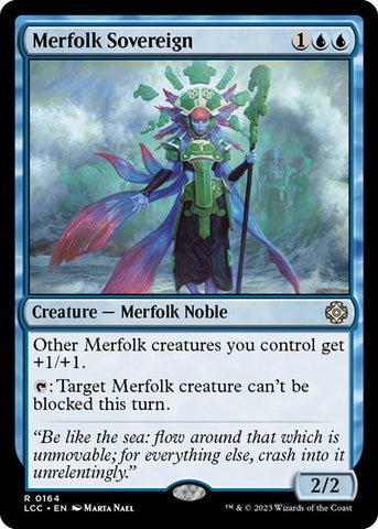 Merfolk Sovereign (Commander: The Lost Caverns of Ixalan) Near Mint