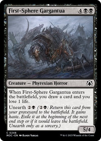 First-Sphere Gargantua (Commander: March of the Machine) Near Mint
