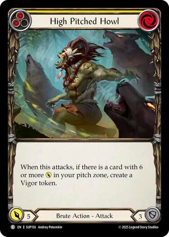 High Pitched Howl (Yellow) (Super Slam) Near Mint