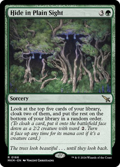 Hide in Plain Sight (Murders at Karlov Manor) Near Mint Foil