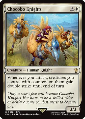 Chocobo Knights (Commander: FINAL FANTASY) Near Mint