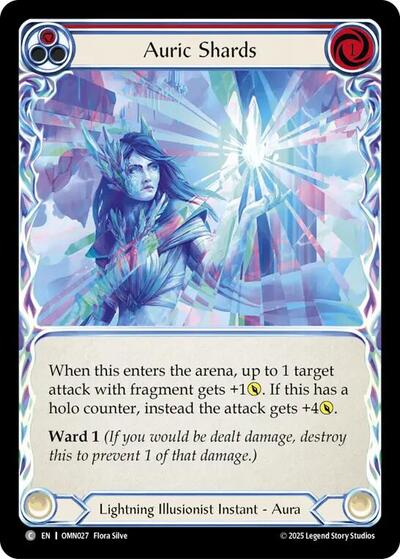 Auric Shards (Red) (Omens of the Third Age) Near Mint Foil