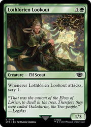 Lothlorien Lookout (Universes Beyond: The Lord of the Rings: Tales of Middle-earth) Near Mint Foil