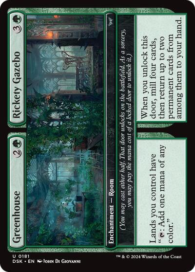 Greenhouse / Rickety Gazebo (Duskmourn: House of Horror) Near Mint