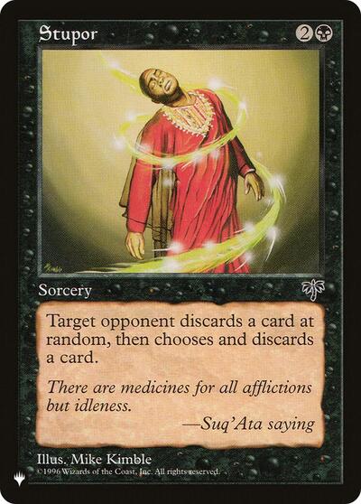 Stupor (The List) Near Mint