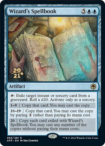 Wizard's Spellbook (Promos: Prerelease Cards) Near Mint Foil