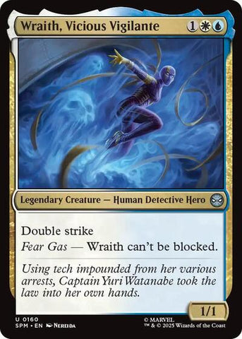 Wraith, Vicious Vigilante (Marvel's Spider-Man) Near Mint