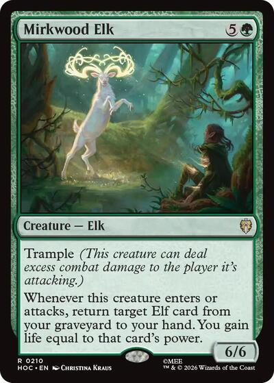 Mirkwood Elk (The Hobbit: Eternal-Legal) Near Mint