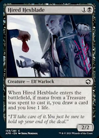 Hired Hexblade (Adventures in the Forgotten Realms) Near Mint