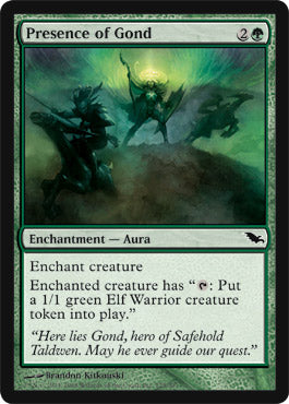 Presence of Gond (Shadowmoor) Near Mint