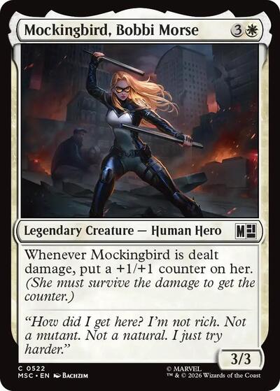 Mockingbird, Bobbi Morse (0522) (Commander: Marvel Super Heroes) Near Mint