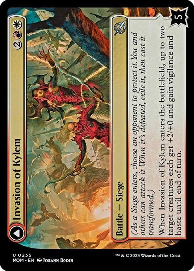 Invasion of Kylem (March of the Machine) Near Mint Foil