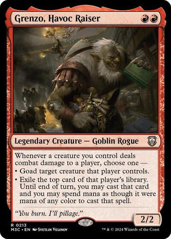 Grenzo, Havoc Raiser (Commander: Modern Horizons 3) Near Mint