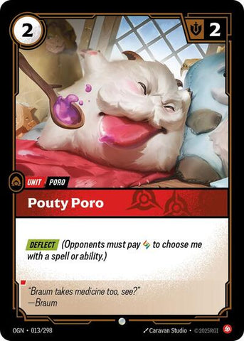 Pouty Poro (Origins) Near Mint