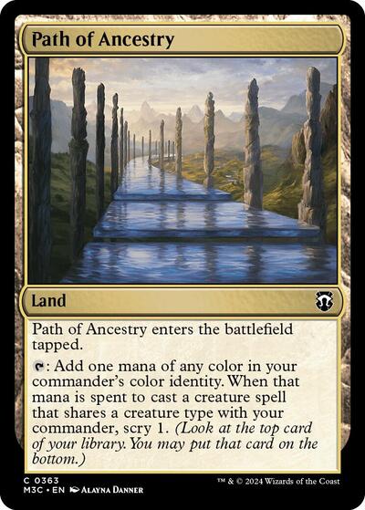 Path of Ancestry (Commander: Modern Horizons 3) Near Mint