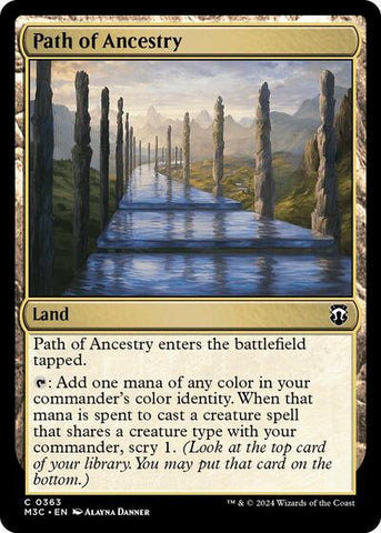 Path of Ancestry (Commander: Modern Horizons 3) Near Mint