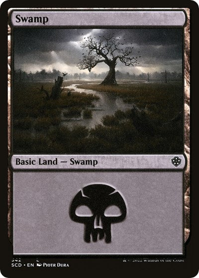 Swamp (342) (Commander 2022 Starter Decks) Near Mint