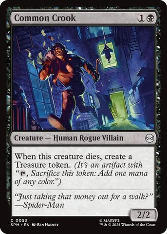 Common Crook (Marvel's Spider-Man) Near Mint Foil