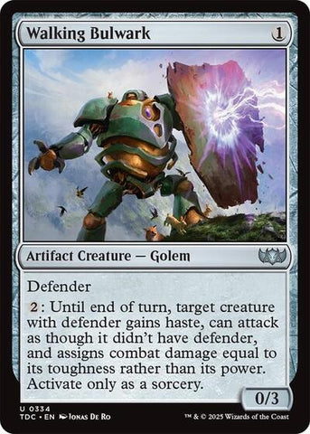 Walking Bulwark (Commander: Tarkir: Dragonstorm) Near Mint