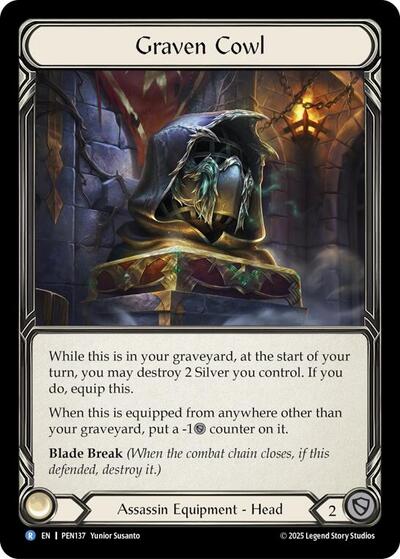 Graven Cowl (Compendium of Rathe) Near Mint