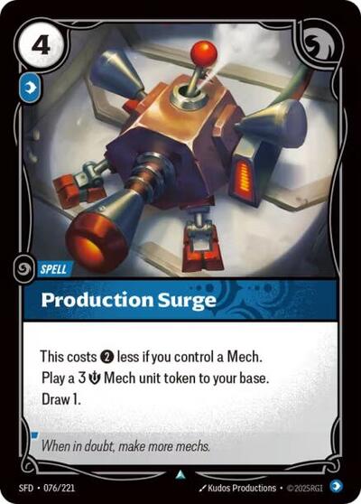 Production Surge (Spiritforged) Near Mint