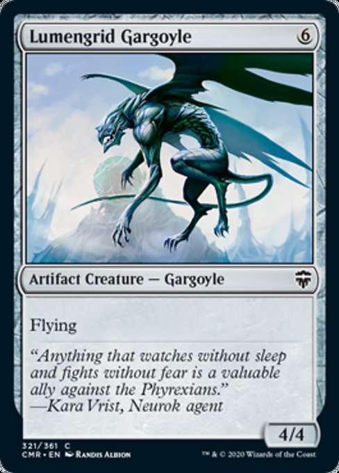 Lumengrid Gargoyle (Commander Legends) Near Mint Foil