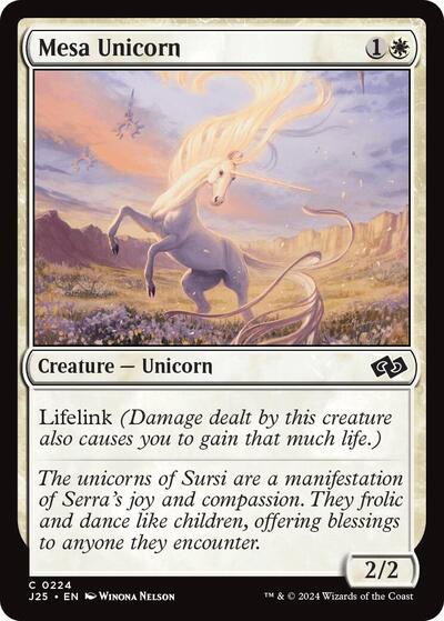 Mesa Unicorn (Foundations Jumpstart) Near Mint