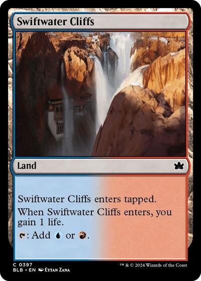 Swiftwater Cliffs (Bloomburrow) Near Mint