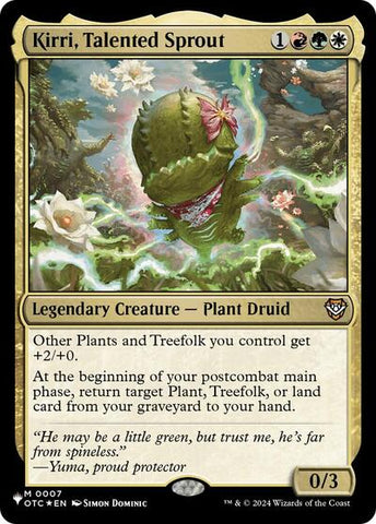 Kirri, Talented Sprout (OTC) (The List) Near Mint