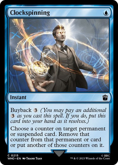 Clockspinning (Universes Beyond: Doctor Who) Near Mint