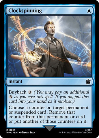 Clockspinning (Universes Beyond: Doctor Who) Near Mint