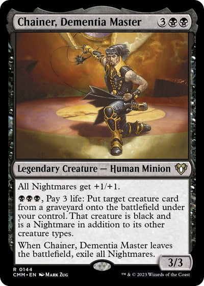 Chainer, Dementia Master (Commander Masters) Near Mint